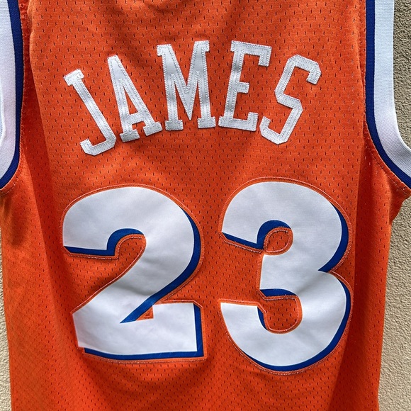 Vintage NBA Adidas Hardwood Classics🔥 Cleveland Cavs Lebron James Jersey - Picture 7 of 8